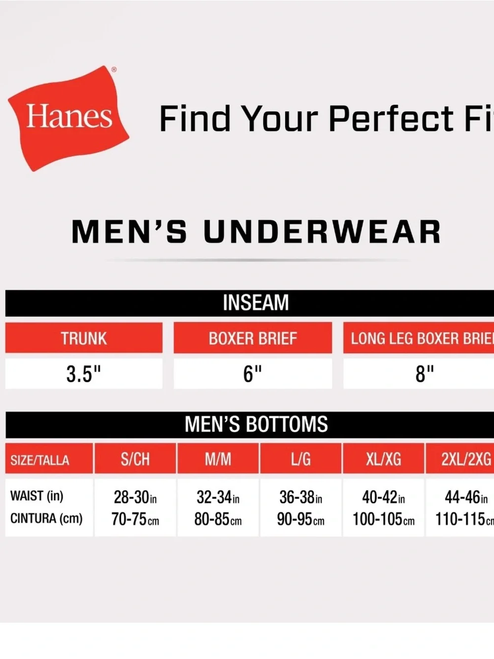 Hanes three pack